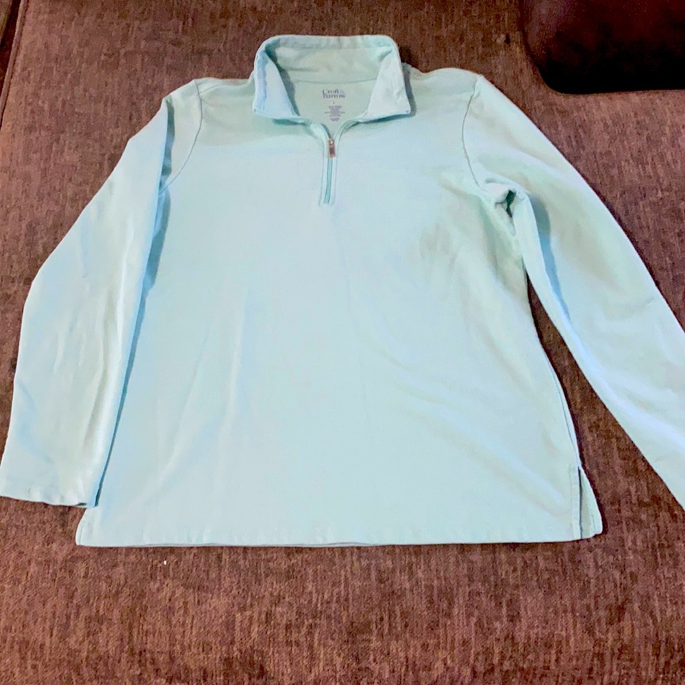 Croft & Barrow half zip up sweater